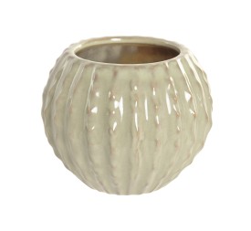 JARRON GRES 19X19X15 VERDE