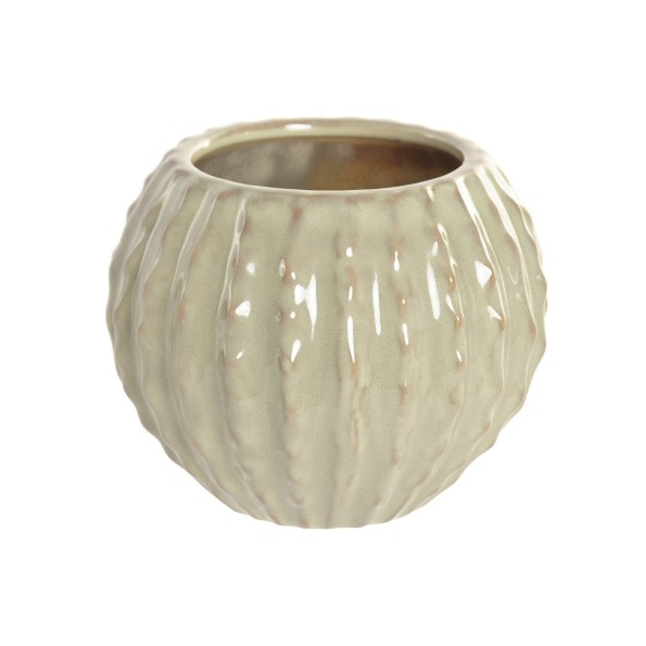 JARRON GRES 19X19X15 VERDE