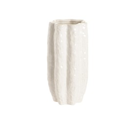 JARRON GRES 19X19X37 BLANCO