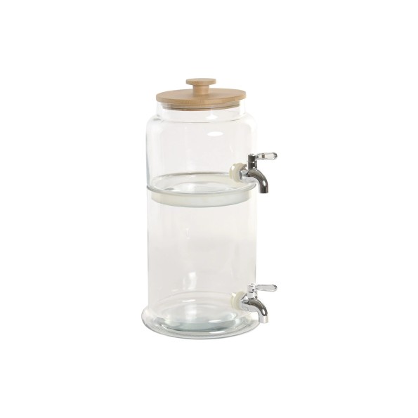 DISPENSADOR BEBIDAS SET 2 CRISTAL 25X19X38 3L