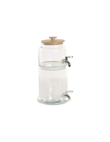 DISPENSADOR BEBIDAS SET 2 CRISTAL 25X19X38 3L
