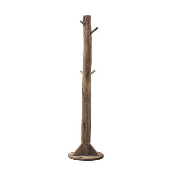 PERCHERO MADERA RECICLADA PINO 45X45X180