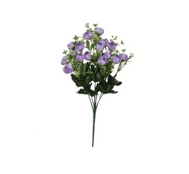 RAMO RANUNKULUS X9 X18 -51CM (VIOLETA)