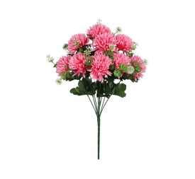 RAMO CRISANTEMOS X 9 - 47 CM (FUCSIA)