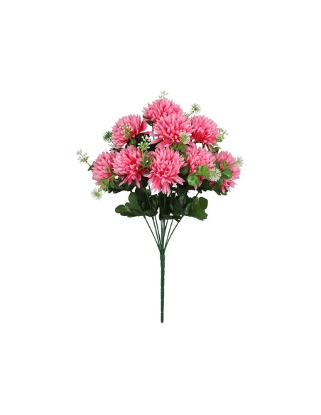 RAMO CRISANTEMOS X 9 - 47 CM (FUCSIA)