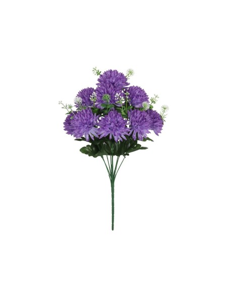 RAMO CRISANTEMOS X 9 - 47 CM (VIOLETA)