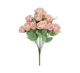 RAMO ROSAS-CAPULLOS X 10 - 46CM (ROSA)