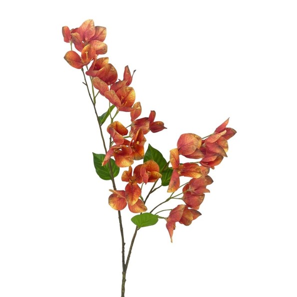R.BUGANVILLA POLISTER NARANJA 75cm
