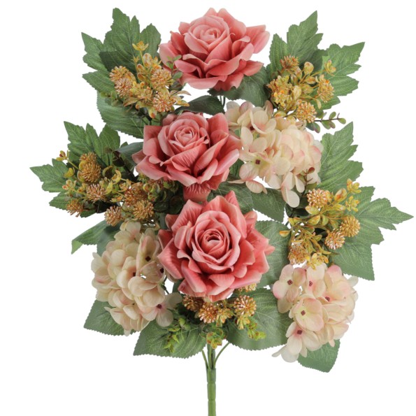 PALMA HYDRANGEA ROSAS (5644-51)
