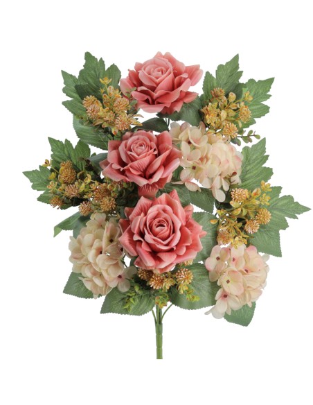 PALMA HYDRANGEA ROSAS (5644-51)