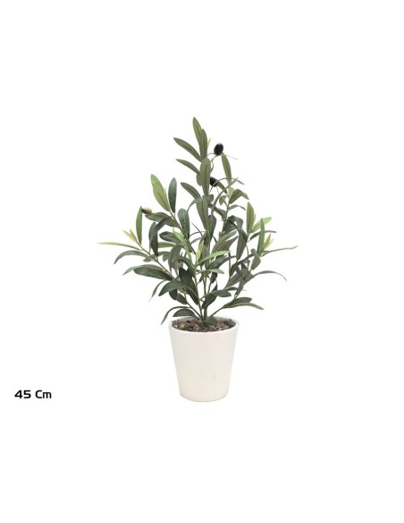 MACETA MELAMINA OLIVO - 45 CM