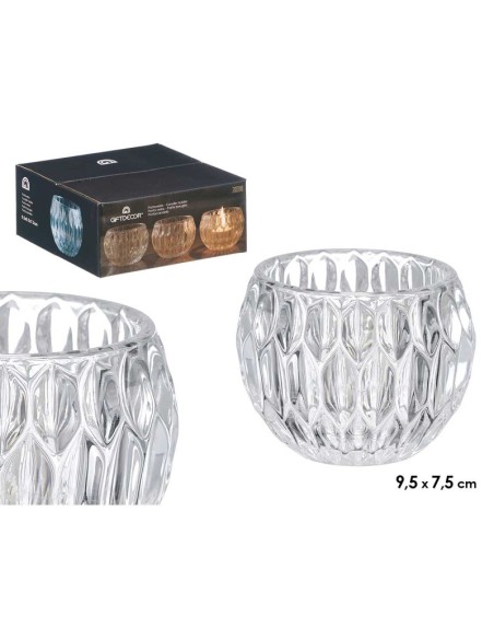 PORTAVELA CRISTAL DIAMANTE GRD