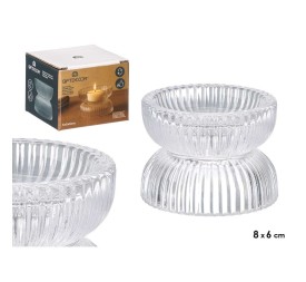 PORTAVELA CRISTAL CUENCO DOBLE