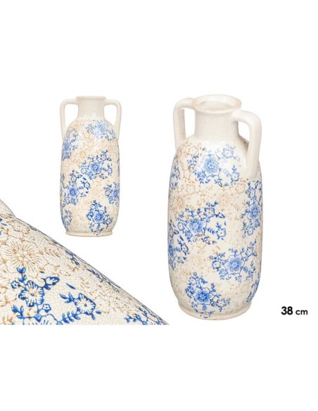JARRON NONNA 2 ASA AZUL BEIGE 38CM