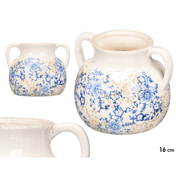 JARRON NONNA 2 ASA AZUL BEIGE 16CM