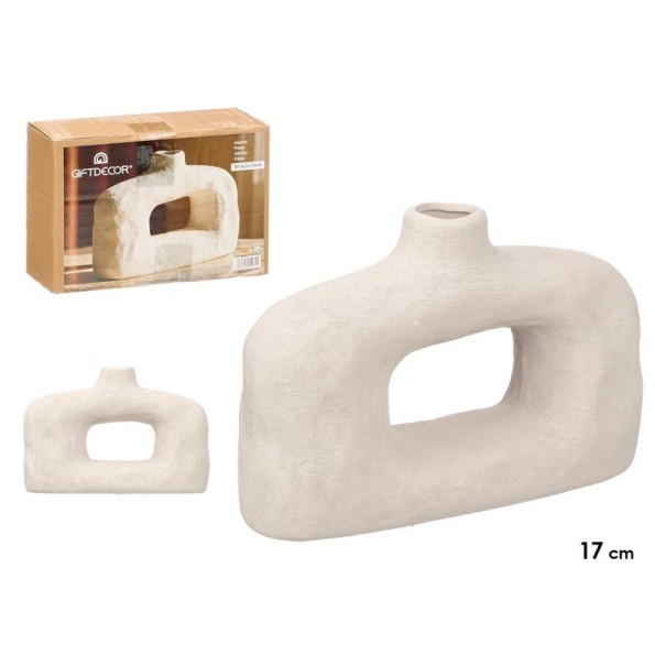 JARRON SAHARA MODERNO AGUJERO BLANCO PEQ