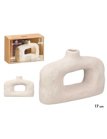JARRON SAHARA MODERNO AGUJERO BLANCO PEQ