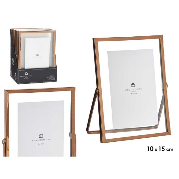 MARCO METAL COBRE 10X15CM