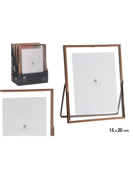 MARCO METAL COBRE 15X20CM