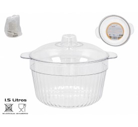 ENSALADERA C/TAPA MIRIAM 1.5L