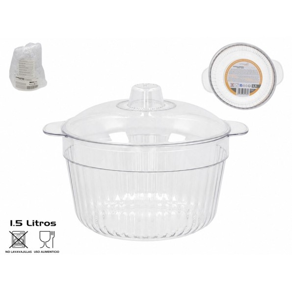 ENSALADERA C/TAPA MIRIAM 1.5L