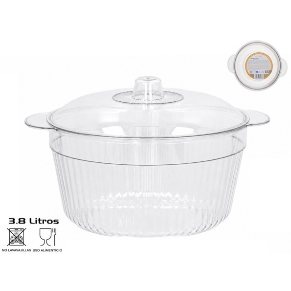 ENSALADERA C/TAPA MIRIAM 3.8L