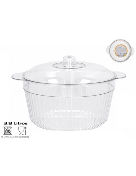 ENSALADERA C/TAPA MIRIAM 3.8L
