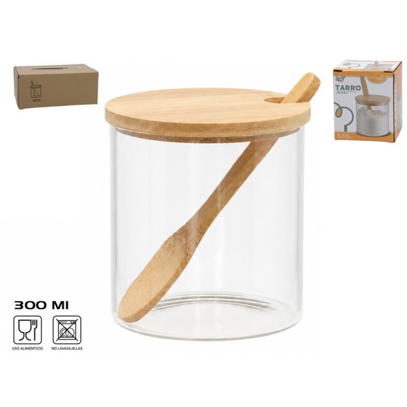 TARRO CRISTAL BOROSILICATO 300ML