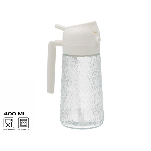 DISPENSADOR ACEITE CRISTAL 400ML