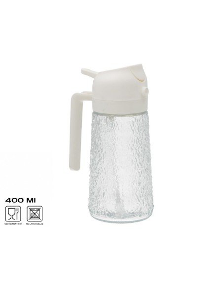 DISPENSADOR ACEITE CRISTAL 400ML