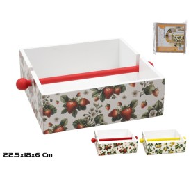 SERVILLETERO SARAH 22,5X18X6CM 2 STD.