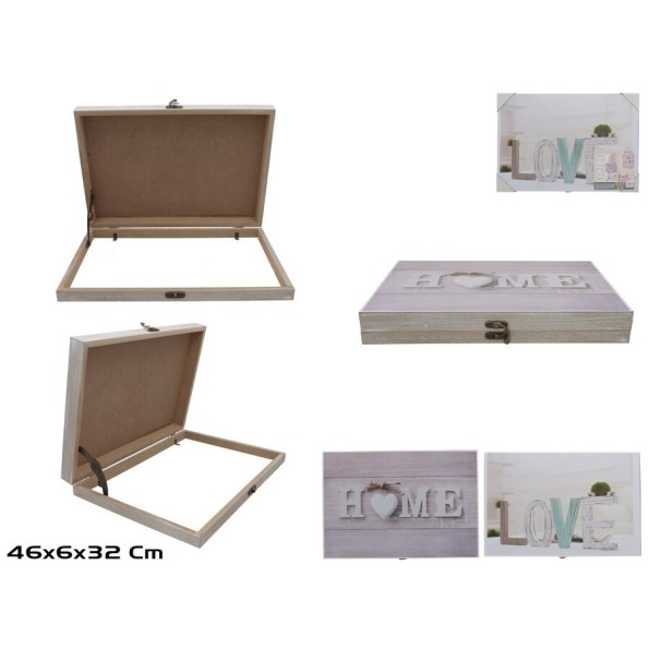 CUADRO TAPA CONTADOR ALICIA 46X6X32CM 2 STD.