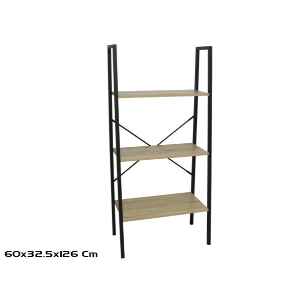 ESTANTERIA ARKA  3 ALTURAS 126X60X32,5 CM