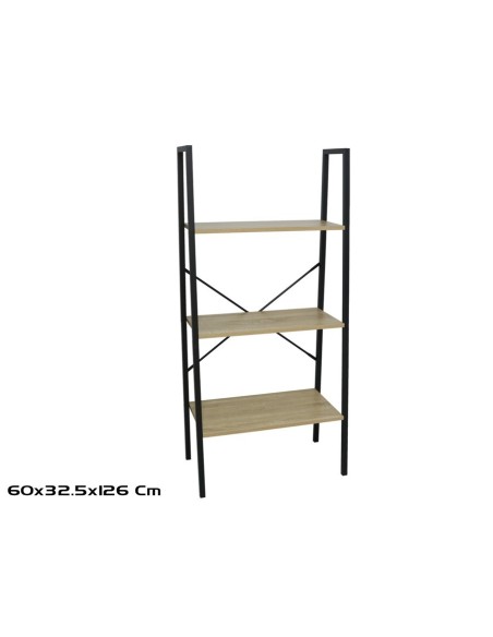 ESTANTERIA ARKA  3 ALTURAS 126X60X32,5 CM