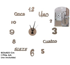 RELOJ PARED TEMPO 60 X 60 EVA