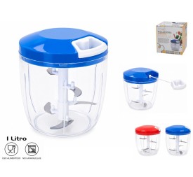 PICADORA VERDURAS MANUAL 1L 12.5X13.5CM 2 SURT