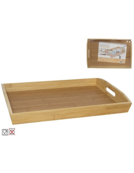 BANDEJA MORNING 43,7X29CM BAMBU