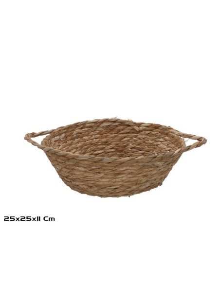 CESTA REDONDA C/ASAS 25X25X10/11CM JULIETA