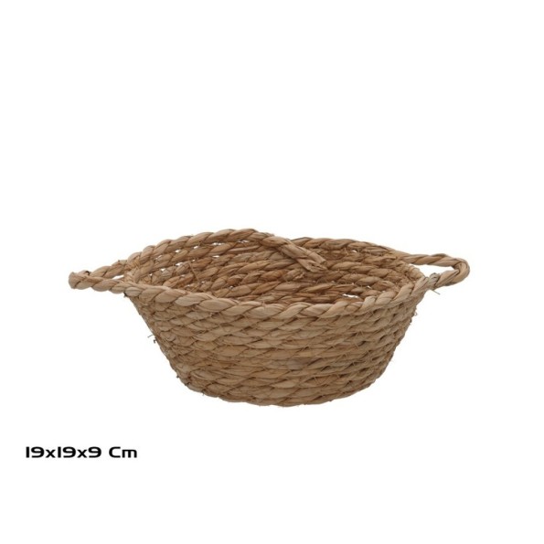 CESTA REDONDA C/ASAS 19X19X8/9CM JULIETA