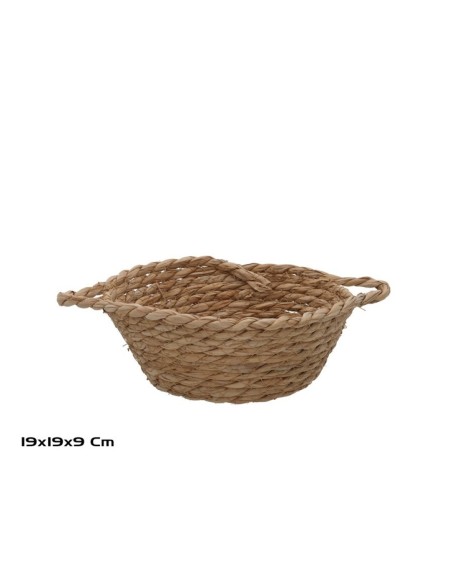 CESTA REDONDA C/ASAS 19X19X8/9CM JULIETA