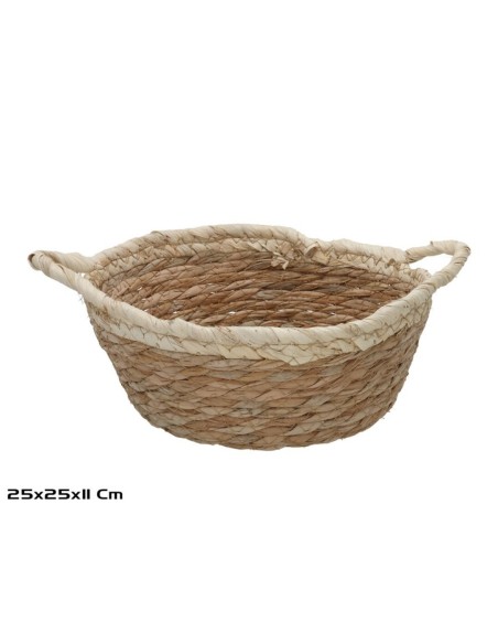 CESTA REDONDA C/ASAS 25X25X10/11CM VERONICA