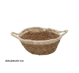 CESTA REDONDA C/ASAS 22X22X9/10CM VERONICA