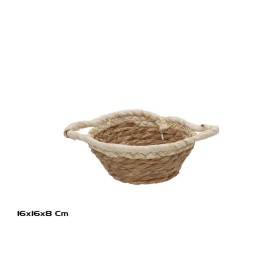 CESTA REDONDA C/ASAS 16X16X7/8CM VERONICA