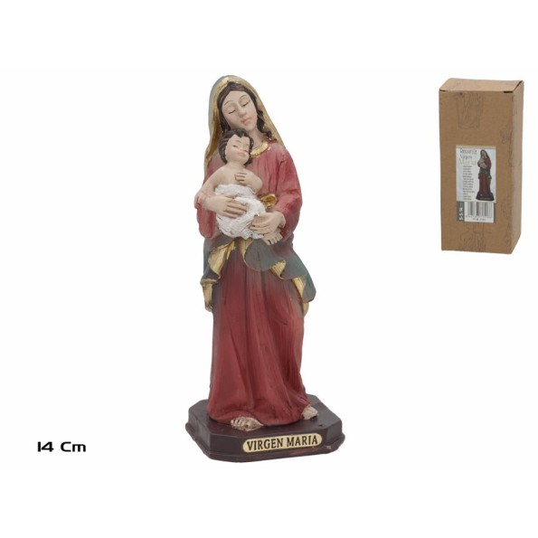 VIRGEN MARIA 14CM