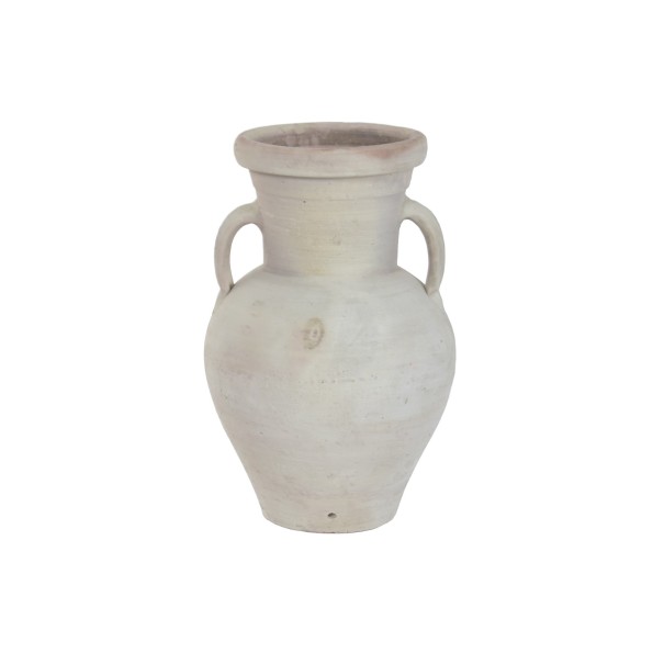 ANFORA TERRACOTA 36X36X60 2 ASAS ARTESANAL