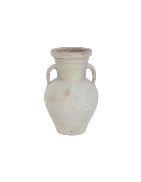 ANFORA TERRACOTA 36X36X60 2 ASAS ARTESANAL