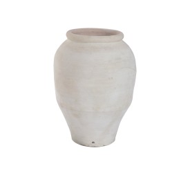 ANFORA TERRACOTA 55X55X80 ARTESANAL MARRON CLARO