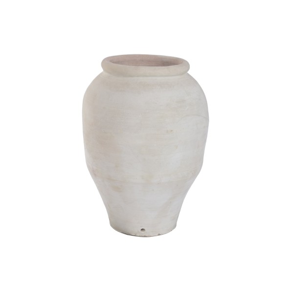 ANFORA TERRACOTA 55X55X80 ARTESANAL MARRON CLARO