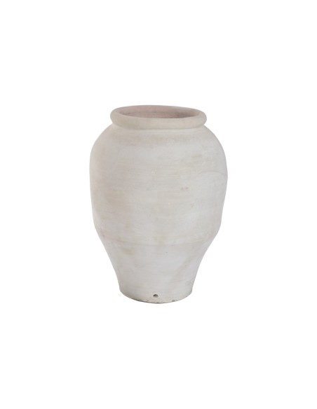 ANFORA TERRACOTA 55X55X80 ARTESANAL MARRON CLARO