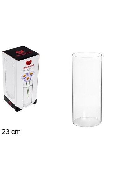 FLORERO BOROSILICATO 23CM